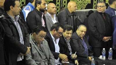 نقيب الموسيقيين ومجلس النقابة يقدمون واجب العزاء لأسرة شعبان عبدالرحيم