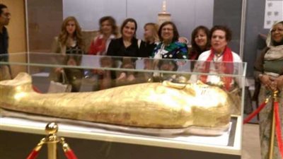 المتحف القومي للحضارة المصرية يستقبل ضيوف الملتقى الثاني للمبدعات العربيات