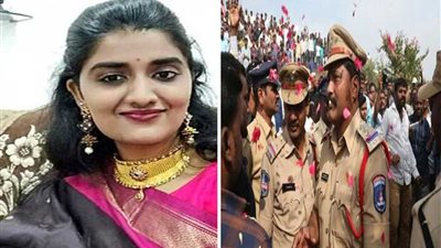 مقتل 4 ذئاب بشرية بموقع اغتصابهم لطبيبة وحرق جسدها.. (صور)