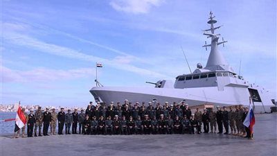 ختام التدريب البحرى المصرى الروسى المشترك جسر الصداقة ۲۰۱۹