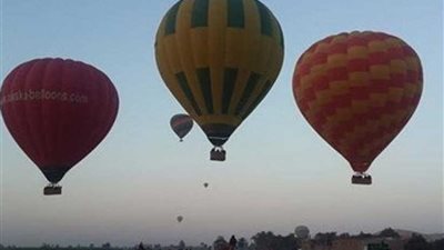 سلطات الأقصر تلغي تحليق 18 رحلة بالون طائر بسبب سوء الأحوال الجوية