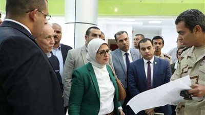 وزيرة الصحة: تشغيل مستشفى العديسات التخصصي للأطفال تجريبيا