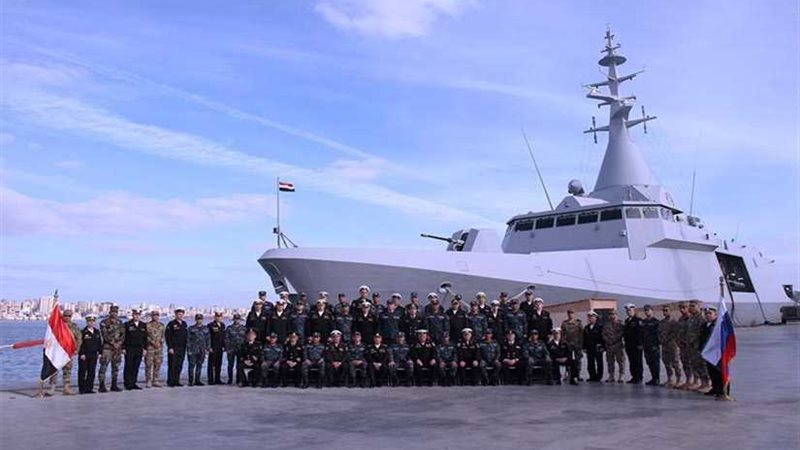 ختام التدريب البحرى