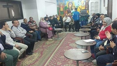 المصريين الأحرار بعين شمس يناقش حل مشاكل التموين بكنيسة درياس
