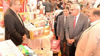 بمشاركة 35 شركة ومصنع.. افتتاح معرض المنتجات الوطنية بجامعة المنصورة