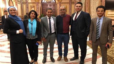 طلاب جامعة المنيا يشاركون ببرلمان شباب الجامعات بمجلس النواب