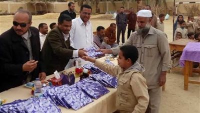 هدايا لأطفال مطروح من مستقبل وطن