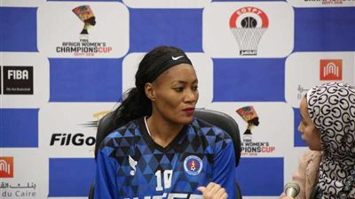 لاعبة سلة إنتر كلوب الإنجولي: هدفنا تقديم الأفضل في مباراة نصف نهائي البطولة الأفريقية