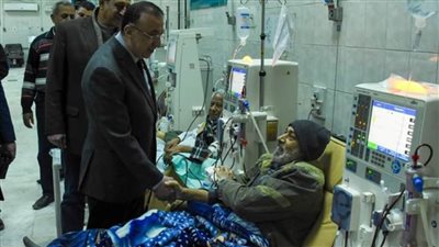 بالصور.. زيارة مفاجئة لمستشفى جمال عبد الناصر 