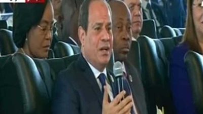 عاجل.. السيسي للمرأة: تقدمن لنيل مكانتكن ولولاكن ما وُجدت الإنسانية