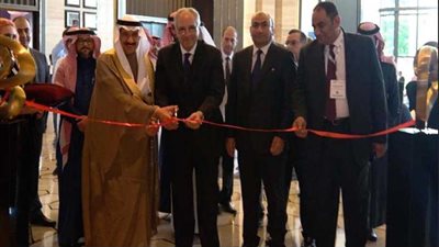 السفير المصري بالسعودية يفتتح أول معرض عقاري مصري في الرياض