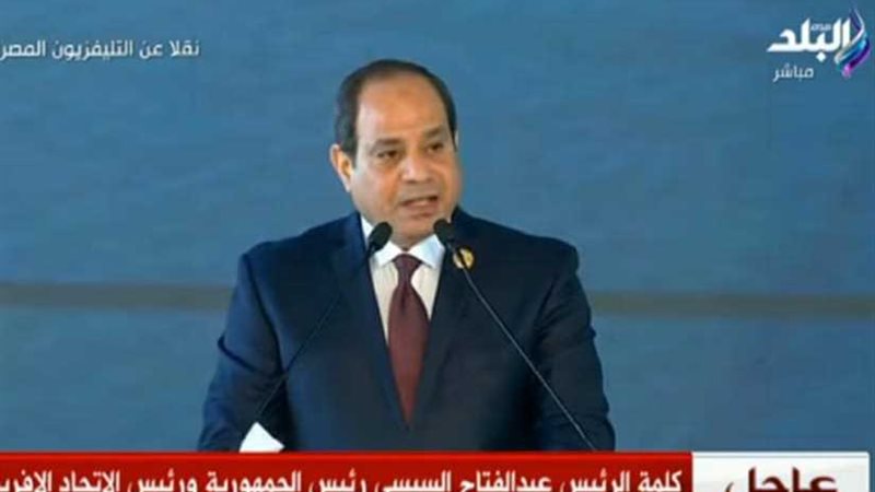 عاجل.. السيسي: لدينا