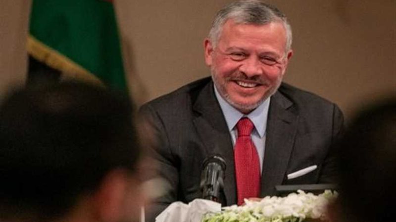 العاهل الأردني يهنئ