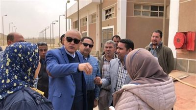 غابة شجرية 5000 فدان ببني سويف