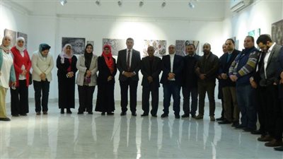 افتتاح معرض 