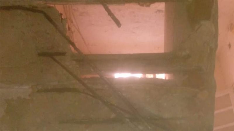 تصدع سلم العقار