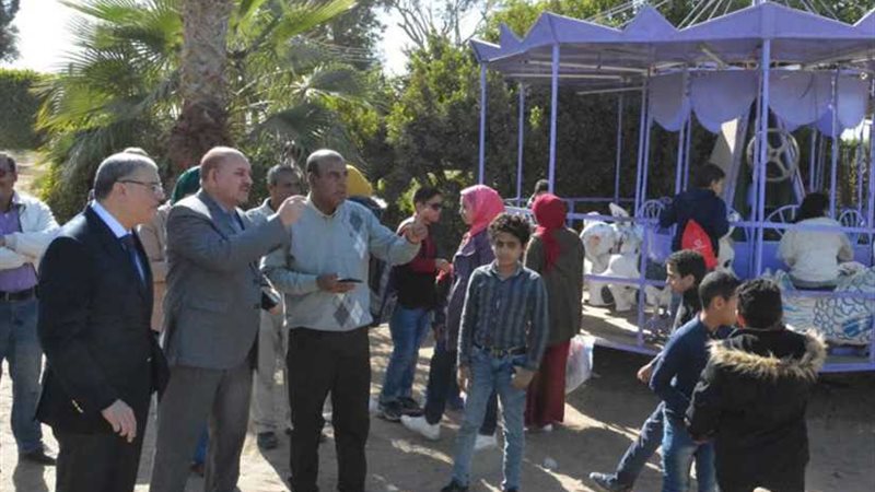 محافظ المنيا يتفقد
