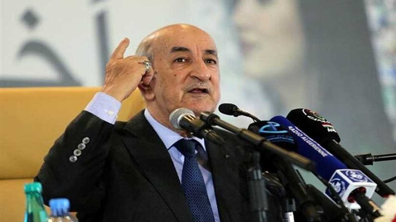 تبون يتعهد بمحاربة