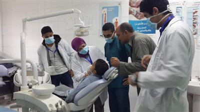 قوافل طبية مجانية بقرى البحيرة