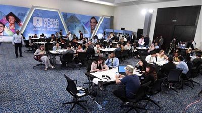 المشاركون بجلسة 