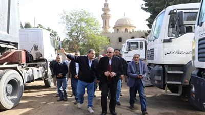 الجيزة تعيد تجديد 15 معدة نظافة بعد تكهينها