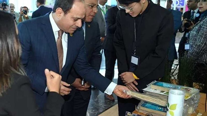 الرئيس السيسي يتفقد