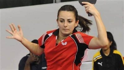 دينا مشرف تتوج بذهبية بطولة إفريقيا لتنس الطاولة