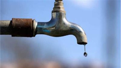 الجيزة: قطع المياه عن 5 أحياء 