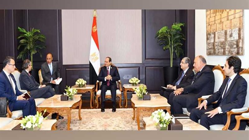 تفاصيل لقاء الرئيس