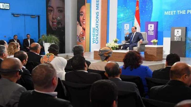 عاجل.. السيسي لشباب