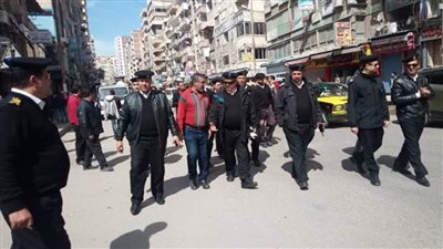 حملات مكبرة لإزالة الإشغالات والتعديات بشرق الإسكندرية