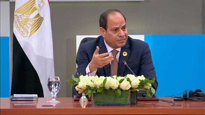 السيسي:رسالتنا الدائمة التي نجدد إرسالها من مدينة السلام هي أهمية السلام والاستقرار من أجل الإنسانية