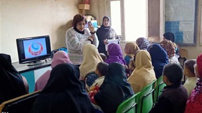 2083 حالة استفادت من القافلة الطبية لصحة المنيا بأبو يعقوب