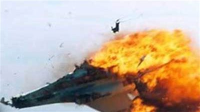 تحطم طائرة نفاثة أثناء استعراضات جوية في إسبانيا