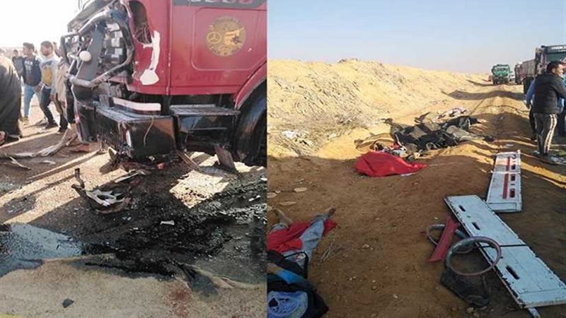 عاجل.. مصرع 12 شخصا