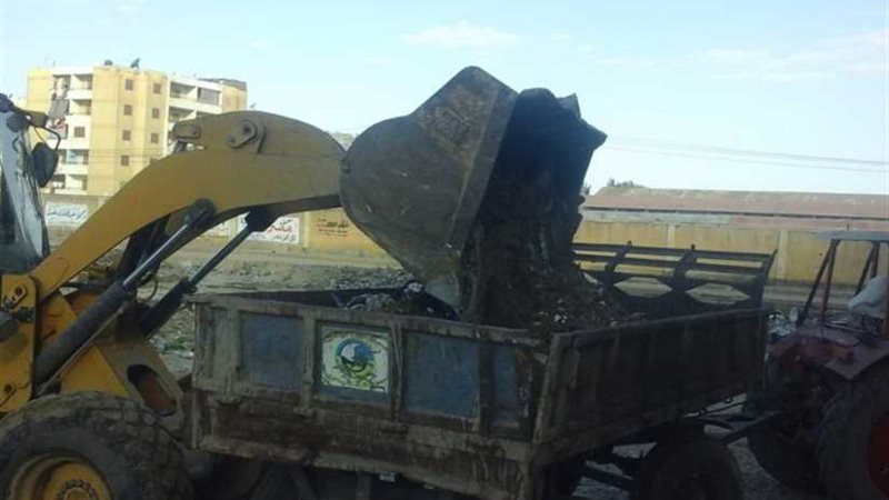 رفع 1000 طن قمامة