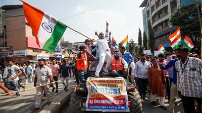 الشرطة الهندية تمنع اليوم مظاهرات احتجاجية على قانون الجنسية الجديد