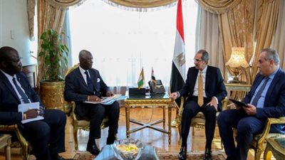وزير الاتصالات يبحث مع سفير كوت ديفوار بالقاهرة تعزيز التعاون في مجالات التحول الرقمي