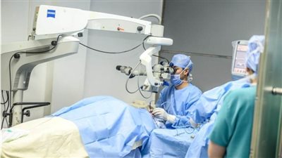 إجراء 126 عملية عيون  بالبحيرة