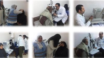 الداخلية تشارك في المبادرة الرئاسية لعلاج أمراض العيون