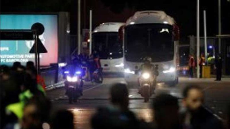 عاجل..وصول حافلتي