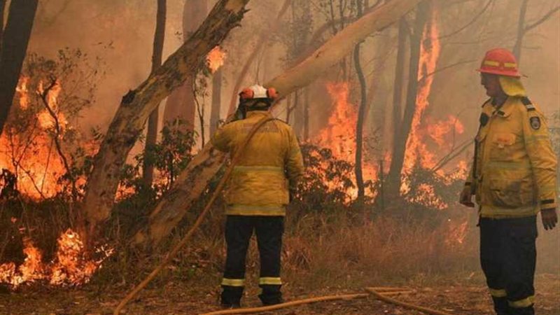 الحرائق المستعرة