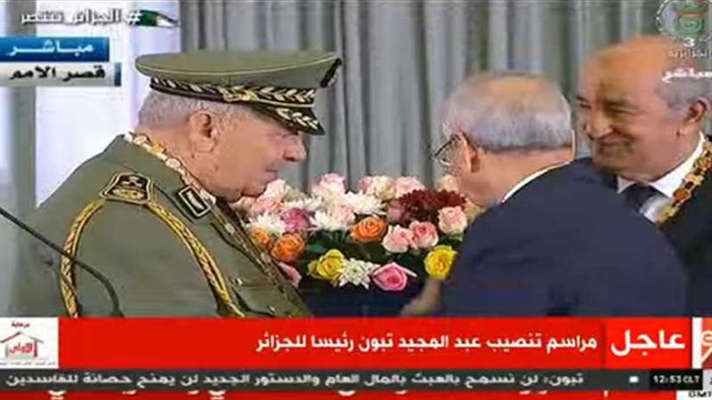 الرئيس الجزائري تبون