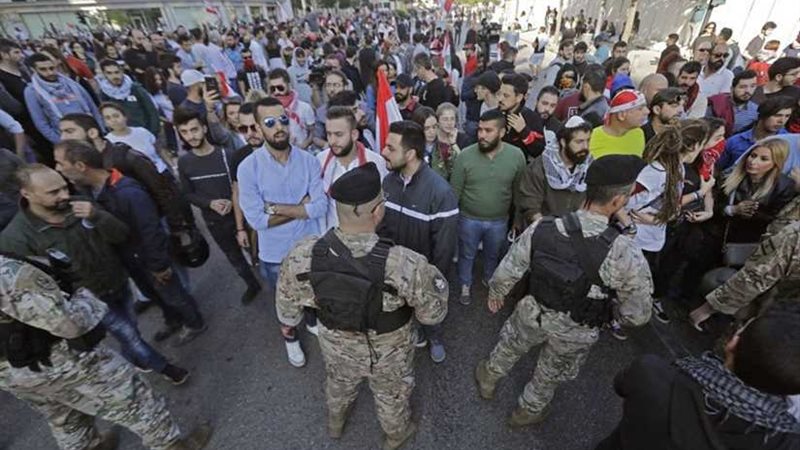 انتشار كثيف للجيش