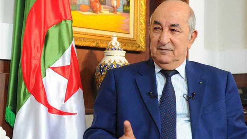 الرئيس الجزائري المنتخب