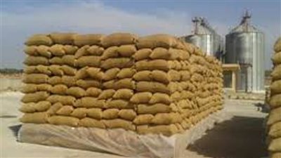 63 ألف طن قمح بصوامع دمياط