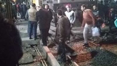 ارتفاع عدد ضحايا حادث قطار الدقهلية إلى ٩ وفيات