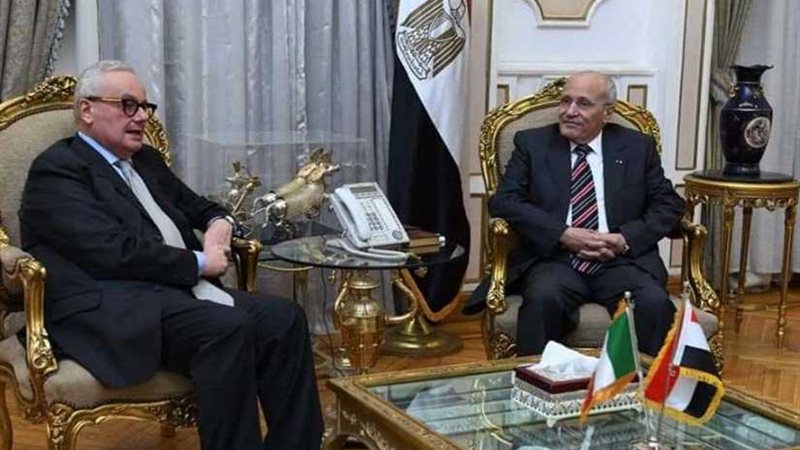 العصار يبحث مع السفير