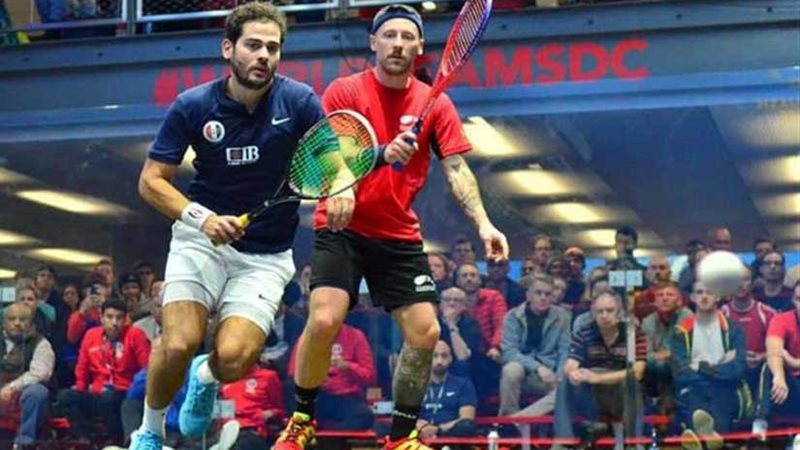 فراعنة الإسكواش يواجهون