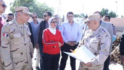 في إطار تطبيق التأمين الصحي بجنوب سيناء.. وزيرة الصحة تتفقد أعمال التطوير بوحدة صحة أسرة 